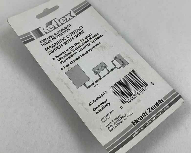 Heath Zenith SSA-6100-12 Reflex Magnetic Contact Switch With Wire for SS-6100