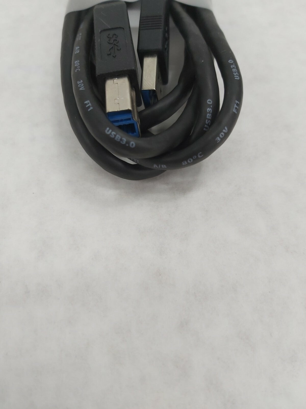 Hotron 6' ft SuperSpeed USB 3 Type A Male to B Male Cable TY5K39000M Lot of 2