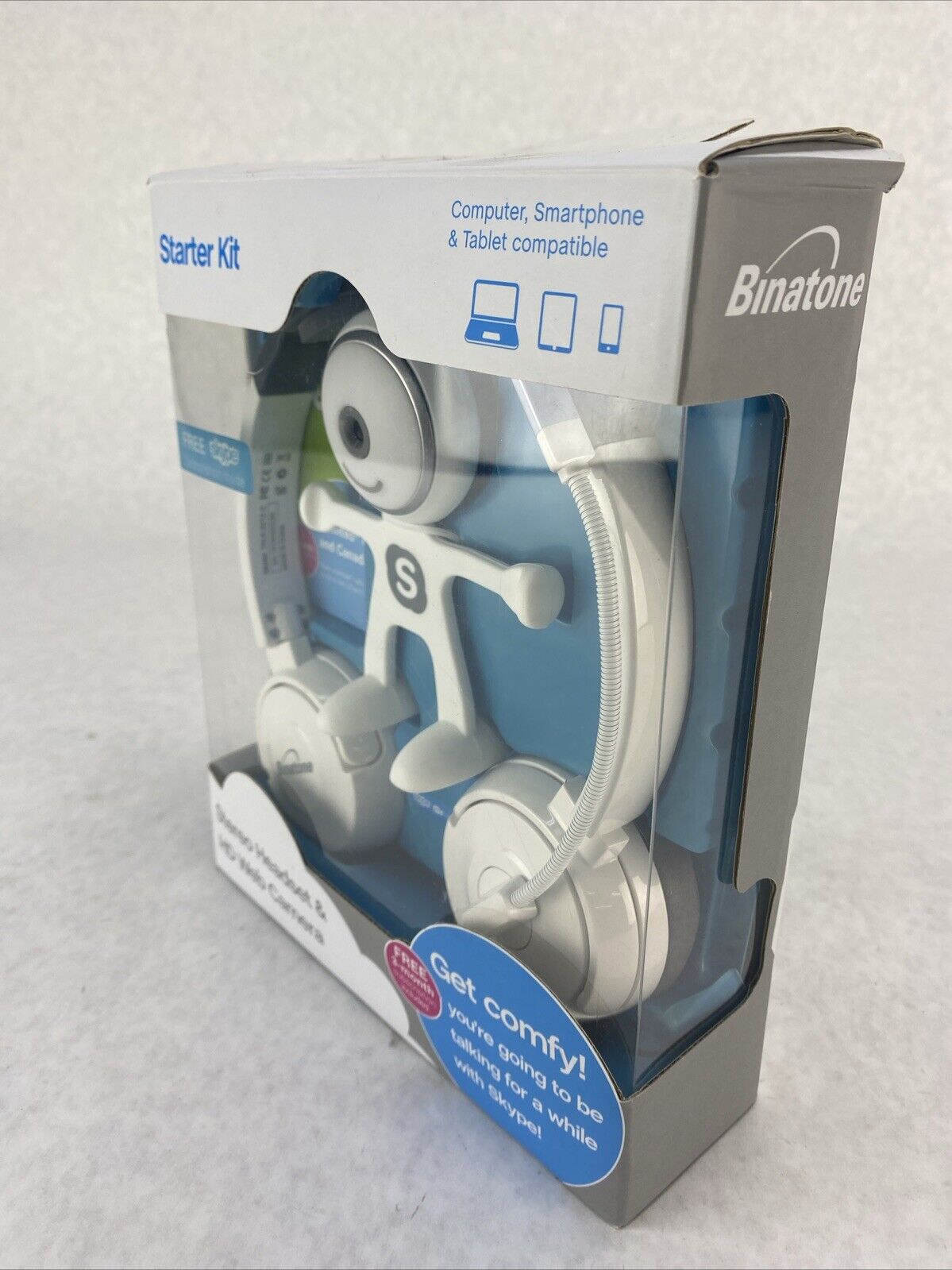 Binatone Vintage Skype Camera Webcam Headset Starter Kit