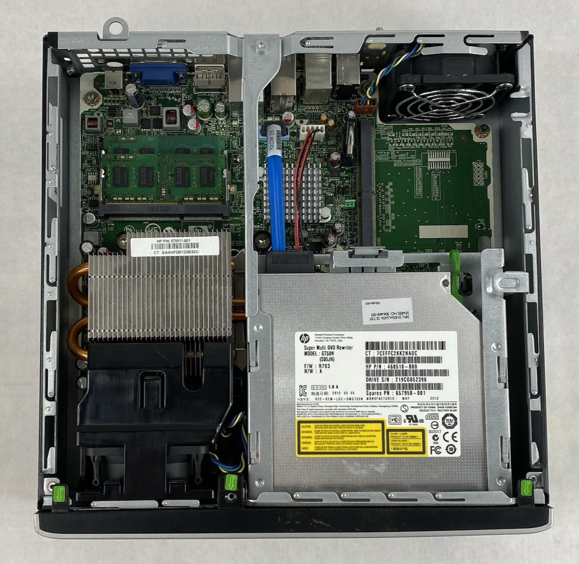 HP Compaq 8200 Elite USFF Pentium G870 3.10GHz 4GB RAM No HDD No OS