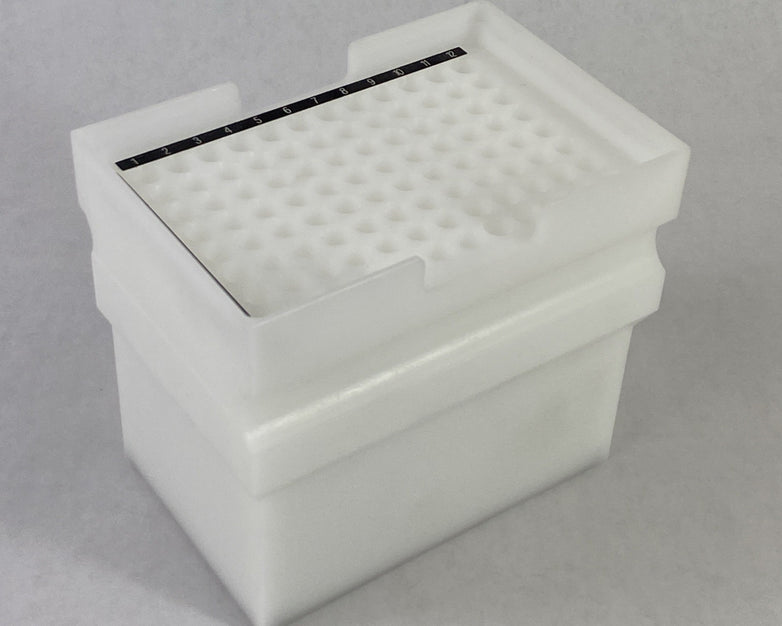 Unbranded 96-well Deep Well Storage Plate Tube Rack