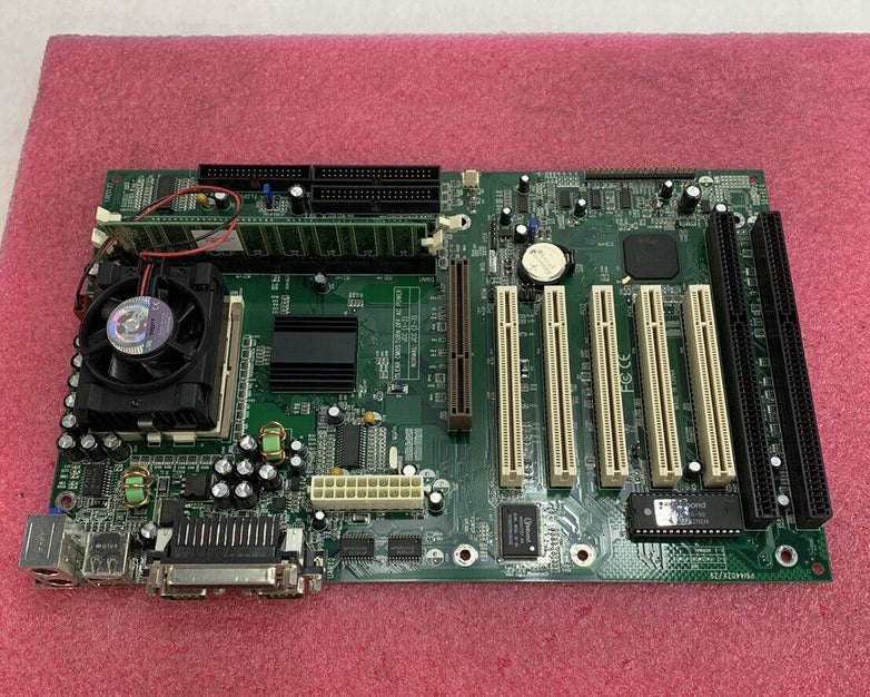 QDI P6I440ZX/Z9 Motherboard Intel Celeron 400MHz 64MB RAM w/ I/O Shield 2x ISA