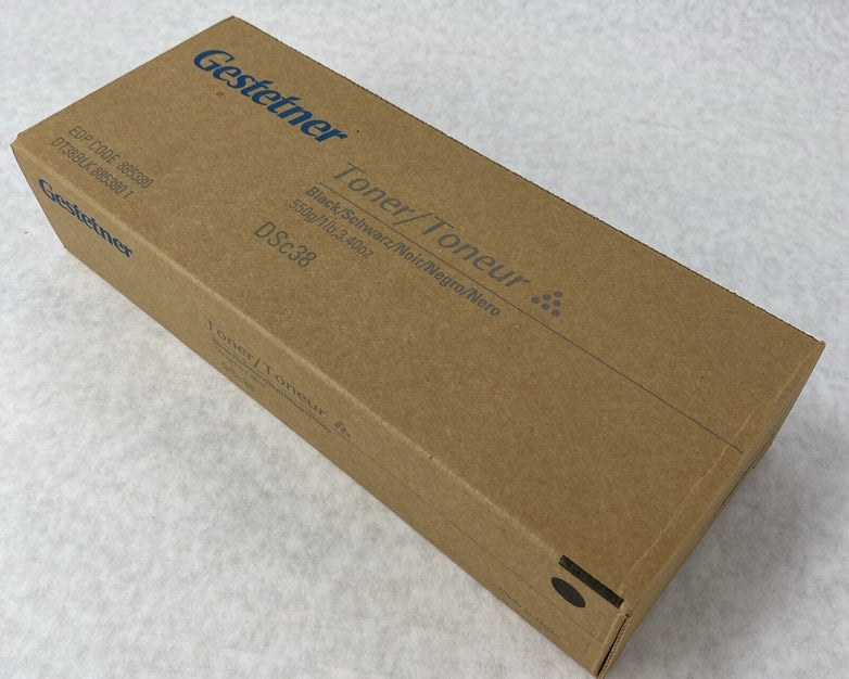Genuine Gestetner DSc38 Black Toner 550g 885380