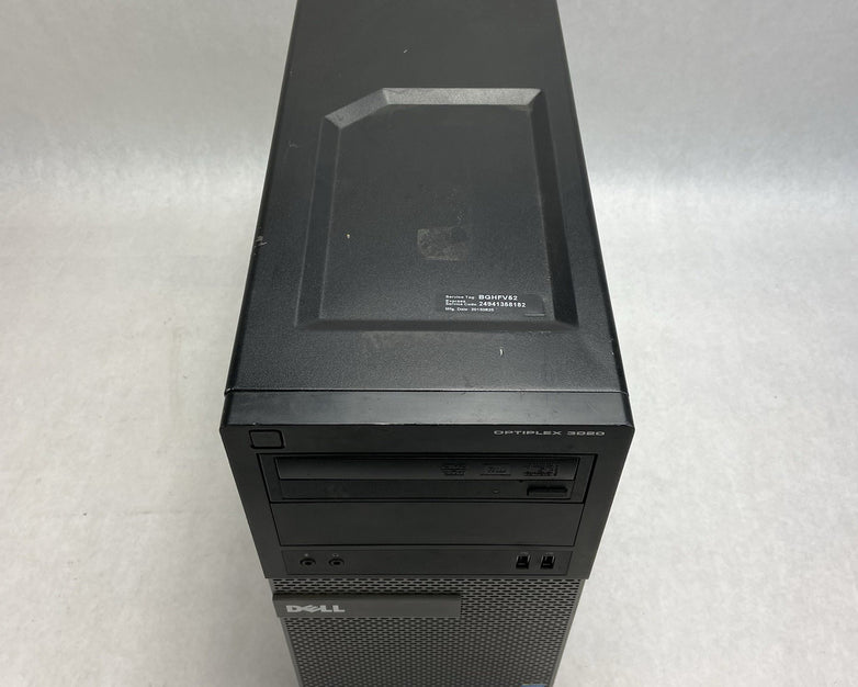 Dell Optiplex 3020 MT Intel Core i3-4160 3.6GHz 4GB RAM No HDD No OS
