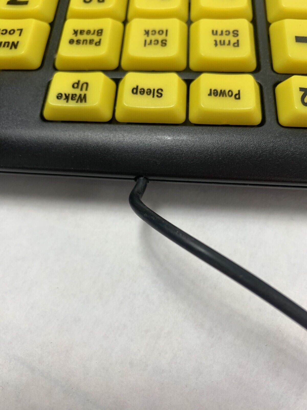 EZ Eyes HPO-J1305 Large Print Wired Keyboard