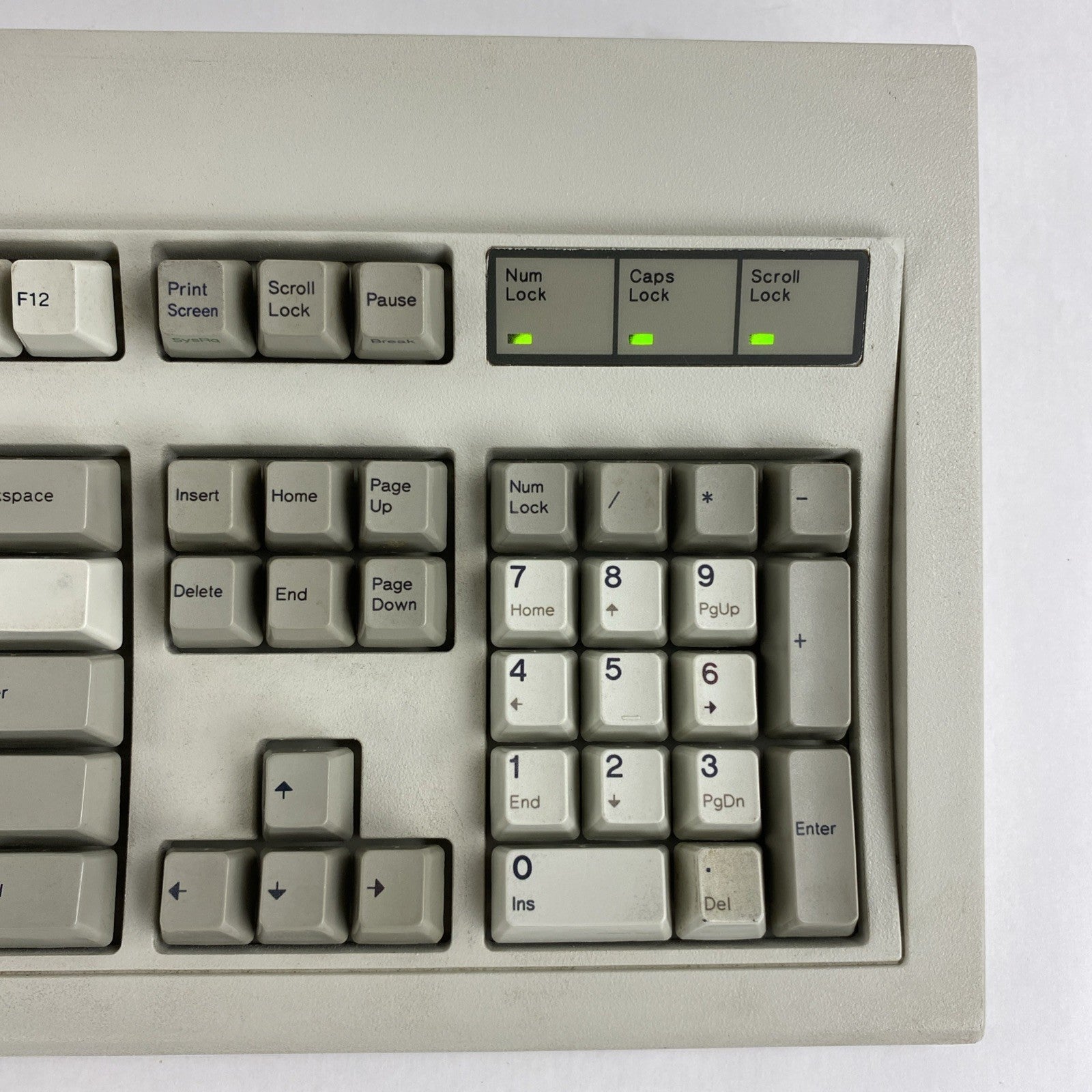 Vintage IBM 1391401 Spring Mechanical PS/2 Keyboard Model M - Parts Or Repair2