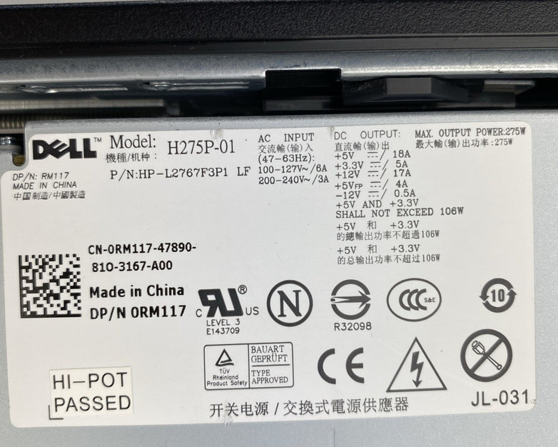 Dell Optiplex 755 SFF Intel Core 2 Duo E6750 2.66GHz 2GB RAM No HDD No OS