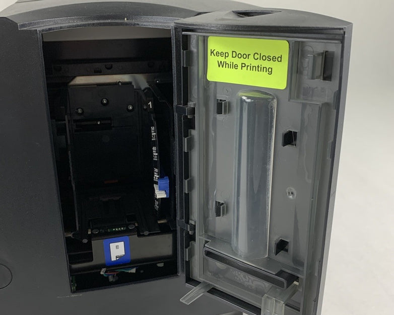 Fargo DTC550 ID Badge Card Printer - Partially Tested