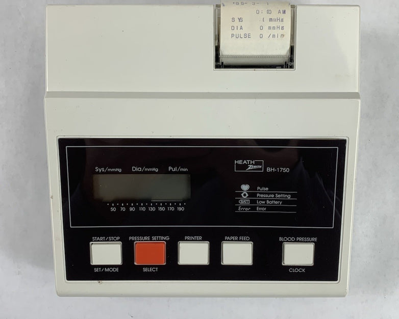 Heath Zenith BH-1750 Blood Pressure and Pulse Rate Unit Tested - Bad Arm Band