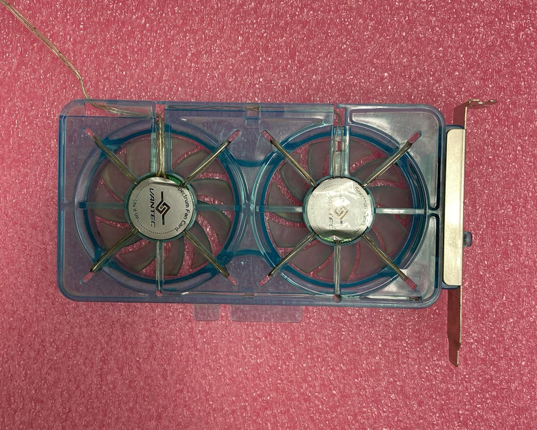 Lantech Dual Fan variable speed IO Blower Card Molex Power PCI Slot Fan