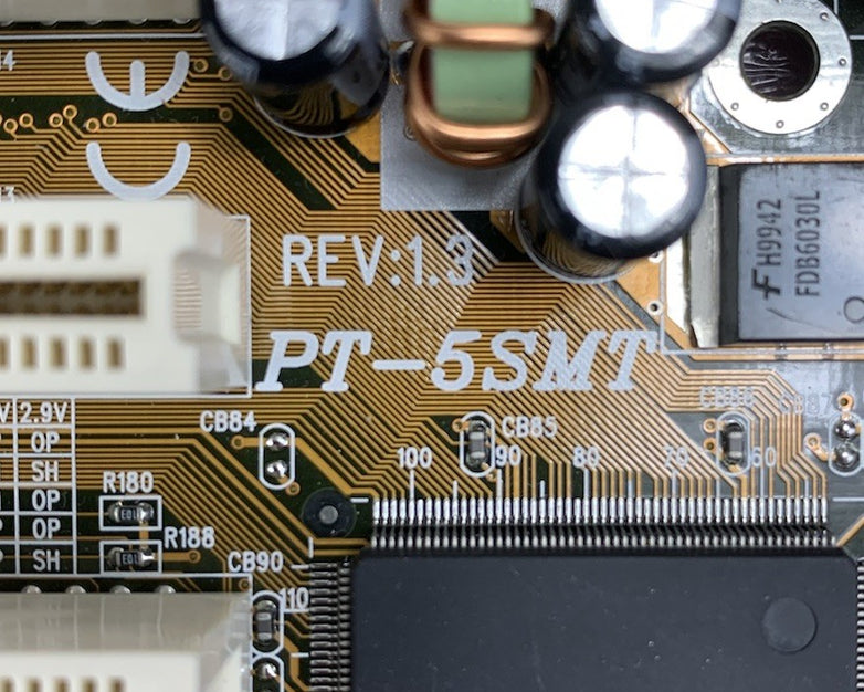 Azza PT-5SMT Motherboard AMD K6-2 450MHz 32MB RAM No Shield