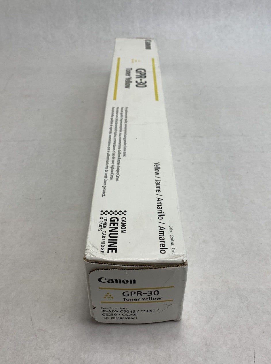 Canon GPR-30 2801B003 Yellow Toner Cartridge