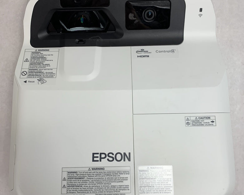 Epson PowerLite 695Wi H740A LCD Lamp Projector 2757 Lamp Hours - No Remote