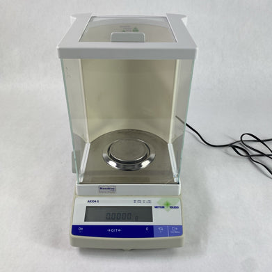 Mettler Toledo AB204-S Analytical Balance Digital Scale 10mg-220g w/ AC Adapter