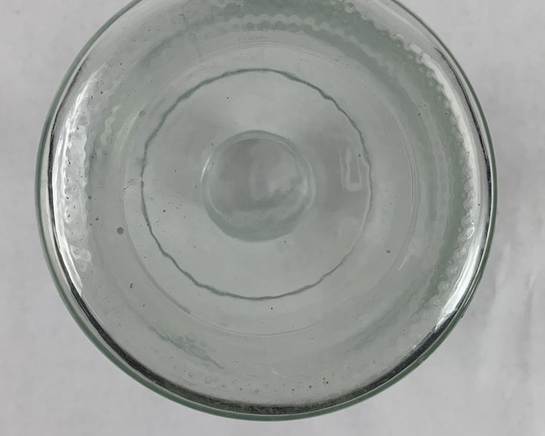 Kimax Kimble 14395-2000 2000 mL Round Wide Mouth Media Storage Bottle - No Lid