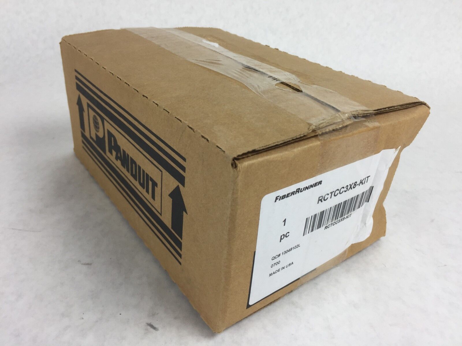 Panduit FiberRunner Cabinet Top Cover Cable Protector (RCTCC3X8-KIT)