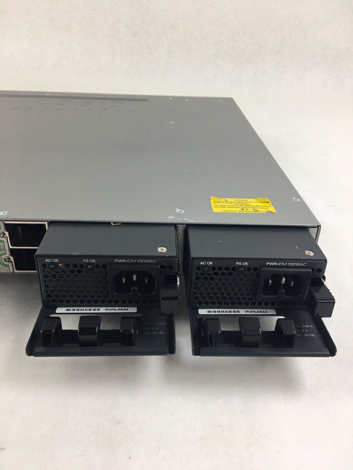 Cisco WS-C3850-48P-L 48-Port Gigabit Network Switch Tested and Reset
