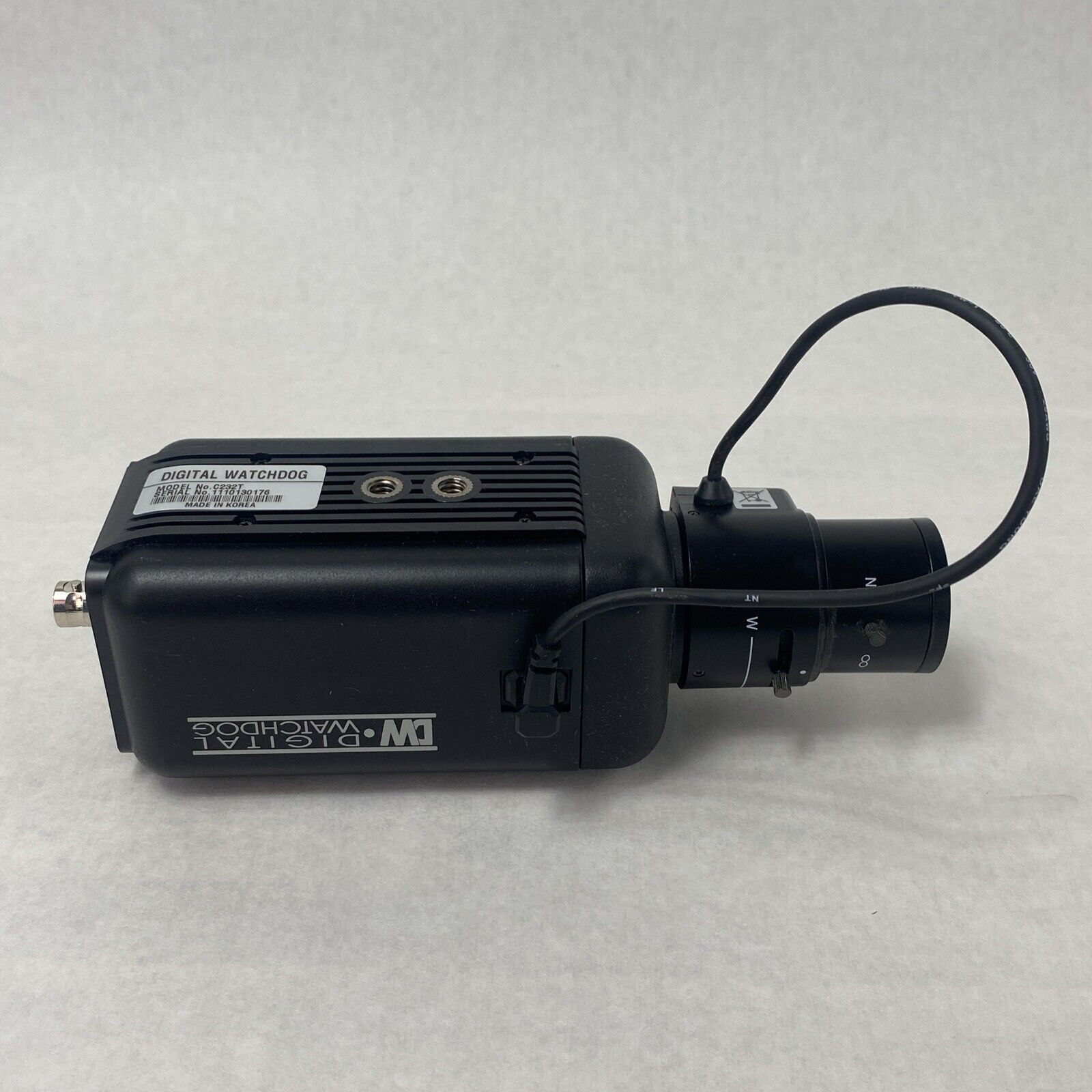 Digital Watchdog C232T Box Camera w/ 1/3" 2.8-10 Varifocal 1:1.4 Lens SLA-2810D