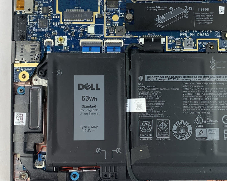 Dell Latitude 7320 13.3" i7-1185G7 3.00 GHz 32 GB RAM No OS/SSD/AC Clicky Track