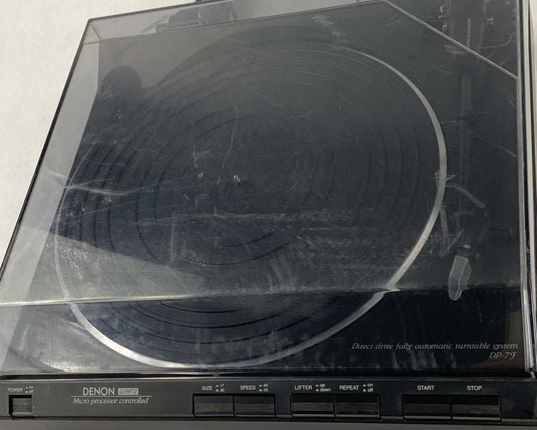 Denon DP-7F Quartz Turntable Tested