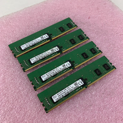 SK Hynix HMA81GR7AFR8N-UH 8 GB 1Rx8 PC4-2400T  RDIMM ECC Memory Ram Lot of 4x