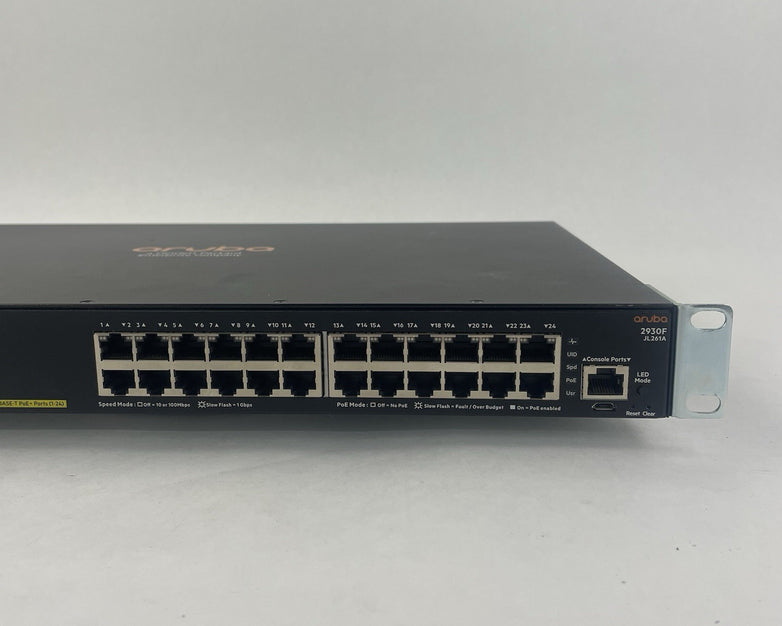 HP JL261A 2930F 24G POE+ 4SP - Tested