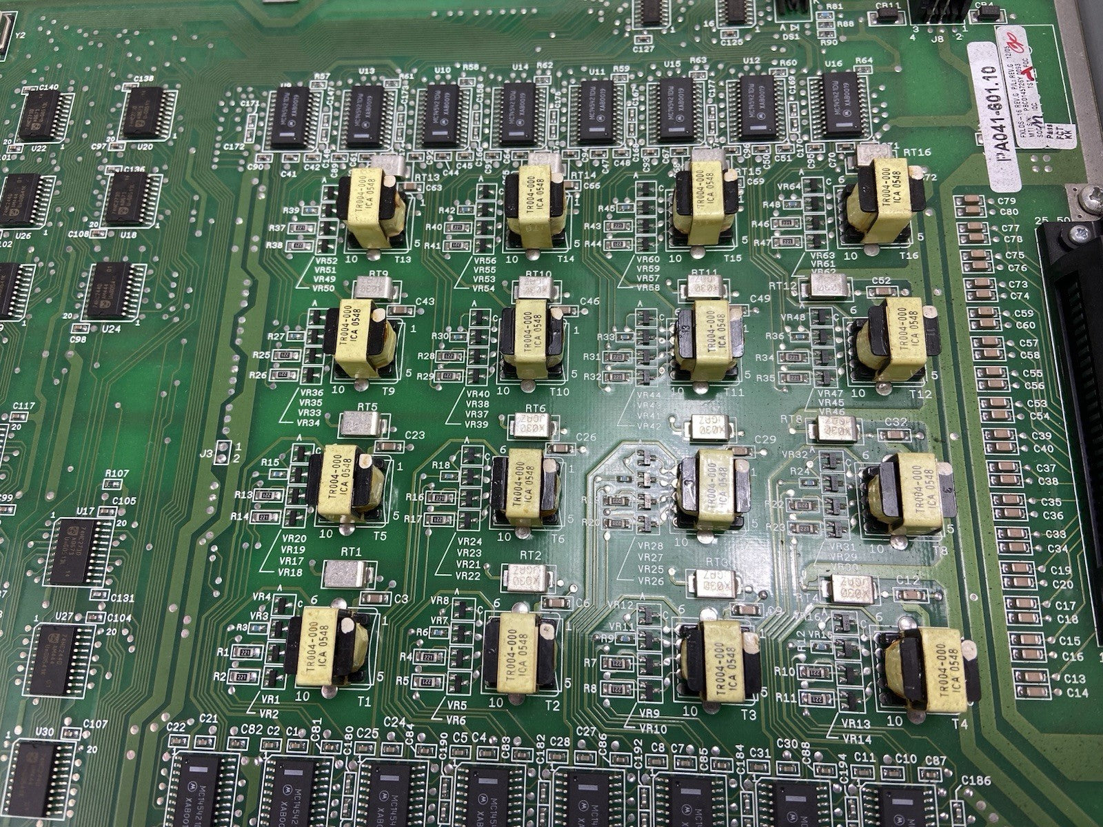 Comdial Vertical MP5000 FXLDS REV G 16 Port Large Display Digital Station Card