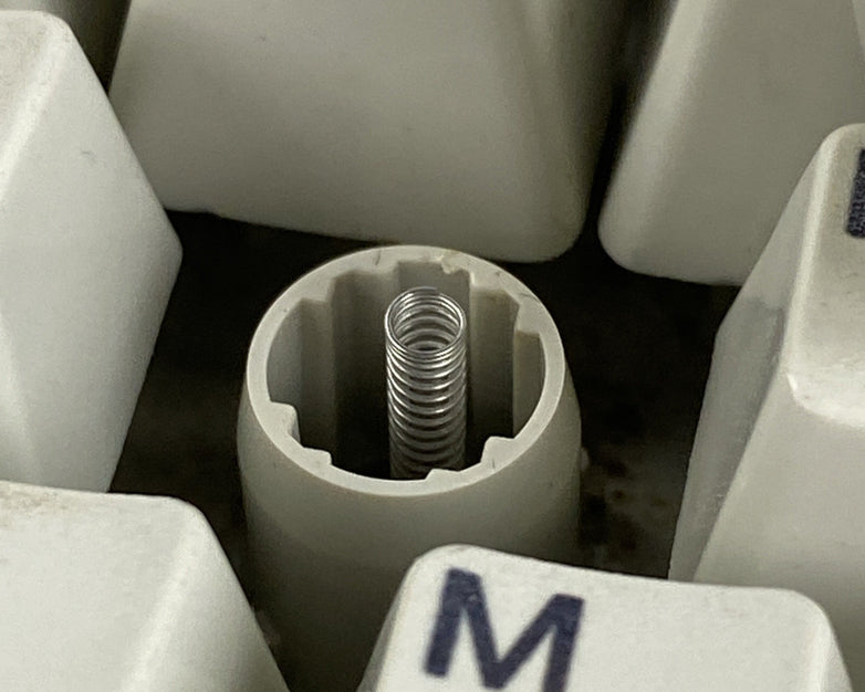 Vintage IBM 1391401 Spring Mechanical PS/2 Keyboard Model M - Parts Or Repair