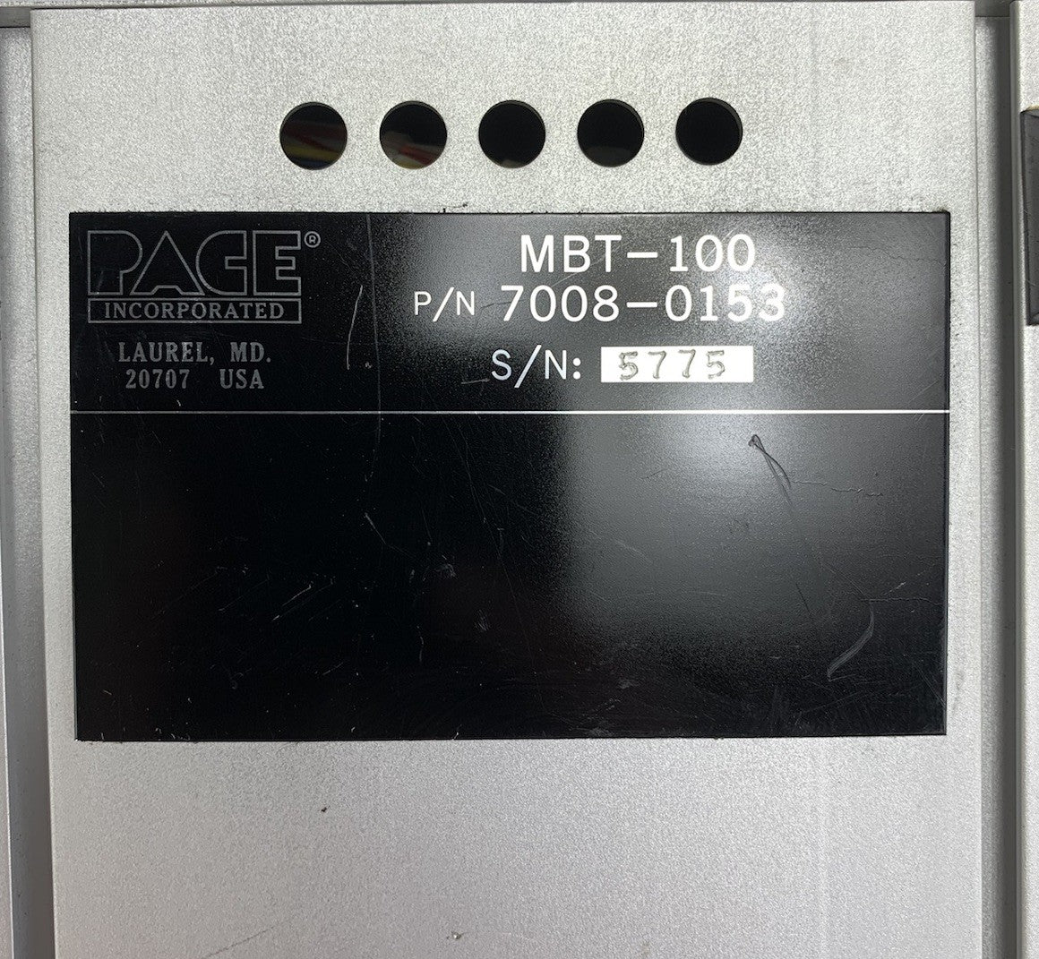 Pace MBT-100 7008-0153 Bench-Top Vacuum Soldering Station - Untested