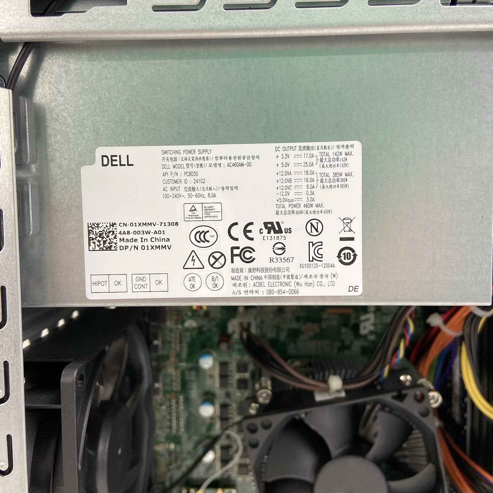 Dell XPS 8700 MT Intel Core i7-4790 3.6GHz 4GB RAM No HDD No OS10