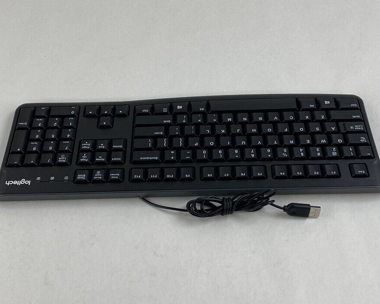 Logitech K120 YU0036 USB Keyboard Tested Lot of 3