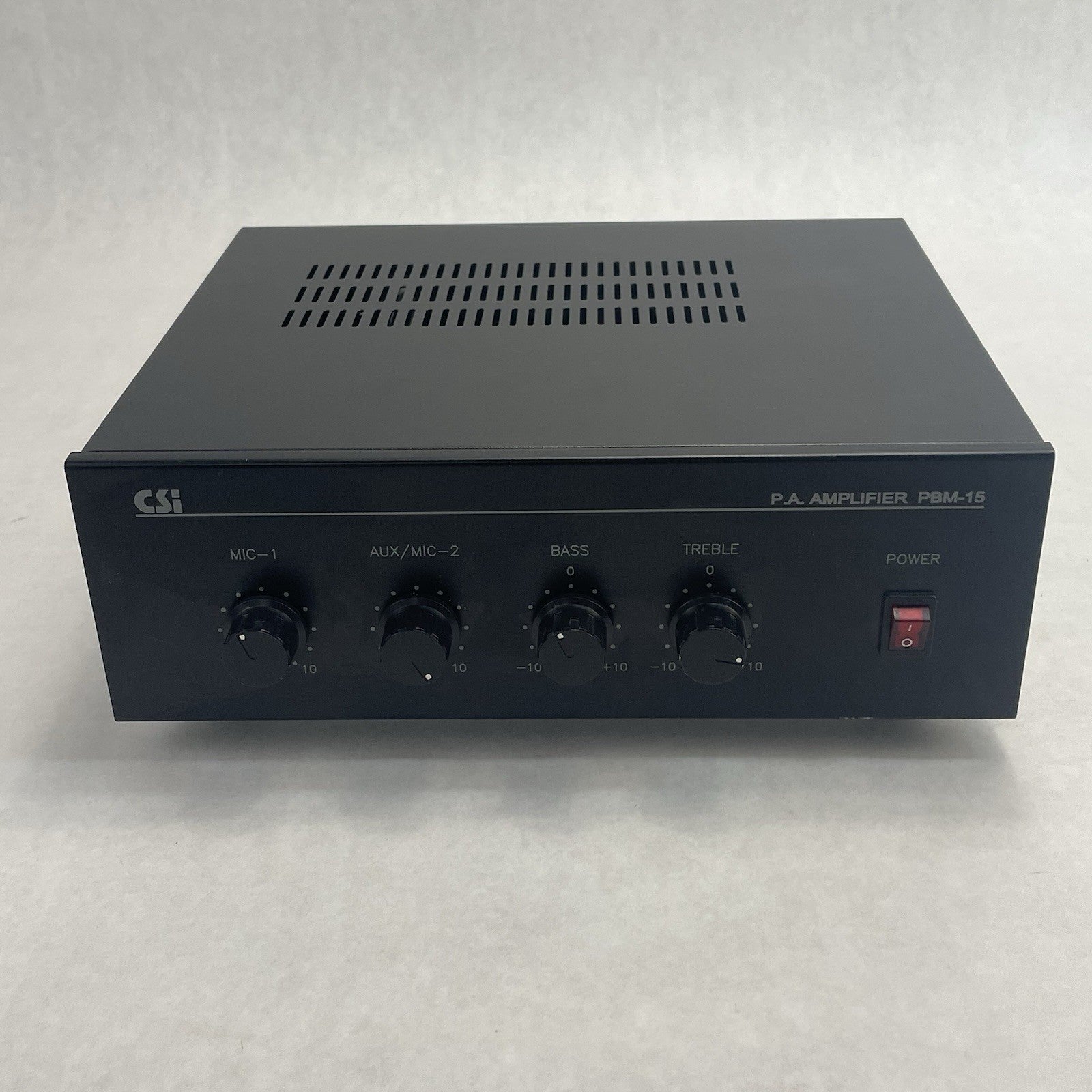 CSI Speco Technologies PBM-15  PA Amplifier Tested1