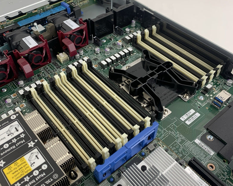 HP Proliant DL360 Gen10 Server 1x Silver 4208 2.1 GHz 16 GB Ram No OS No HDD