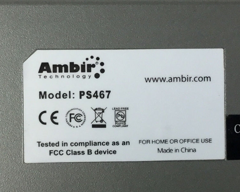 Ambir Technology PS467 Scanner - Parts and Repair (Lot of 2)