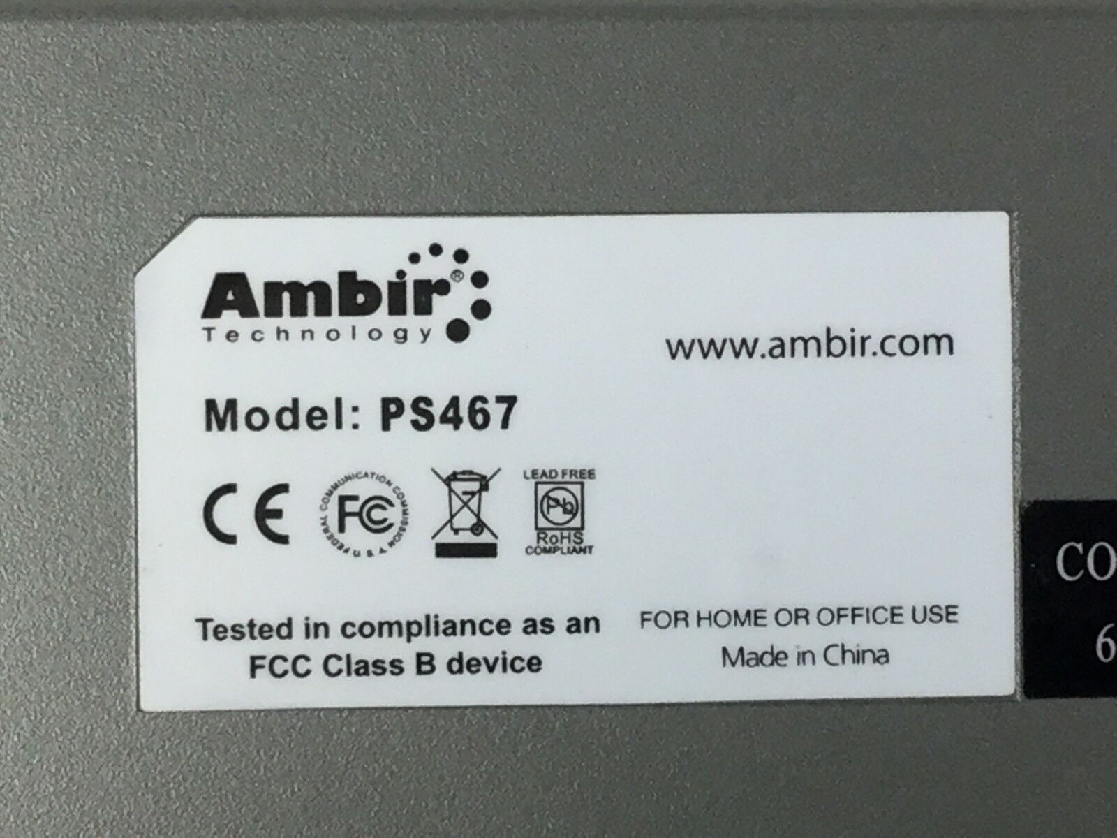 Ambir Technology PS467 Scanner - Parts and Repair (Lot of 2)