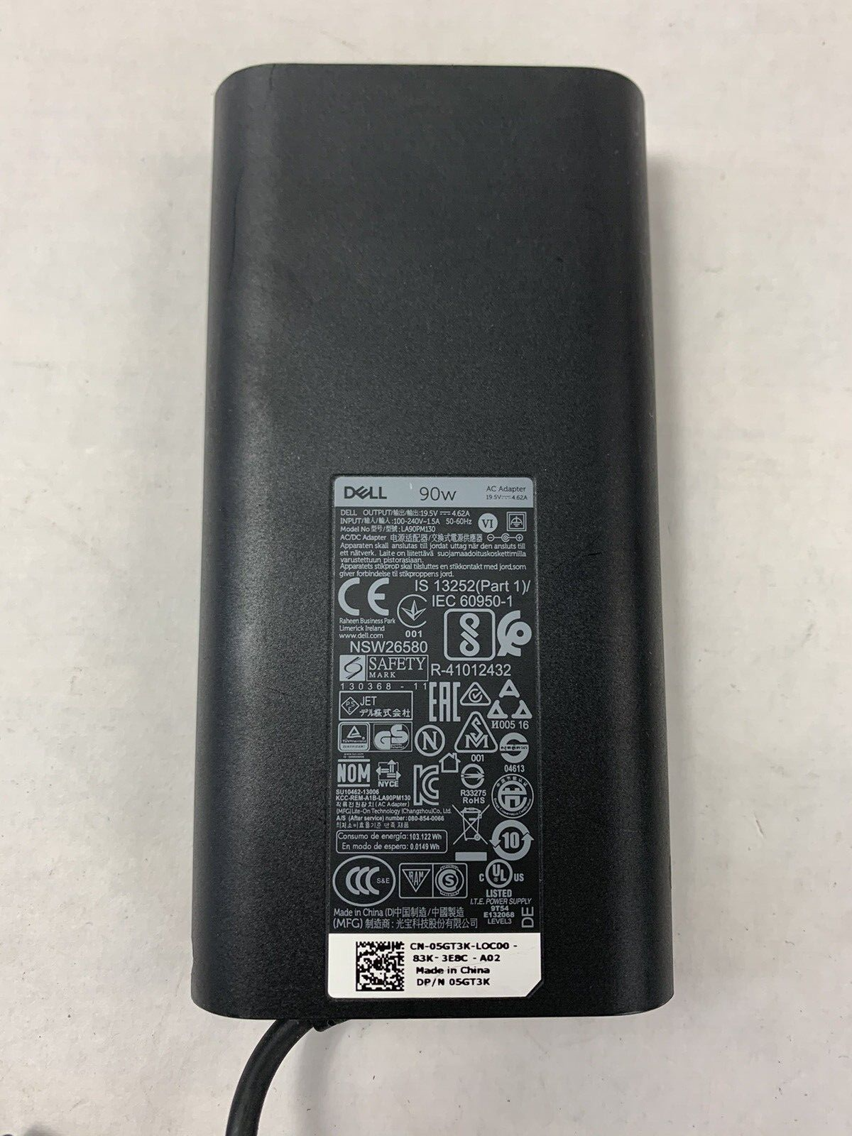 Lot of 8 LA90PM130 Dell AC Adapter