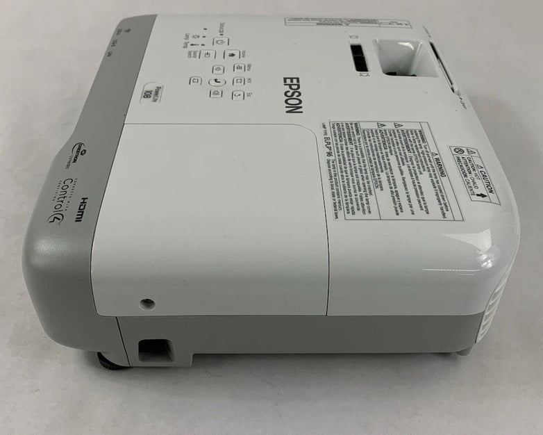 Epson PowerLite 108 H860A LCD Projector 1256 Lamp Hours - No Remote
