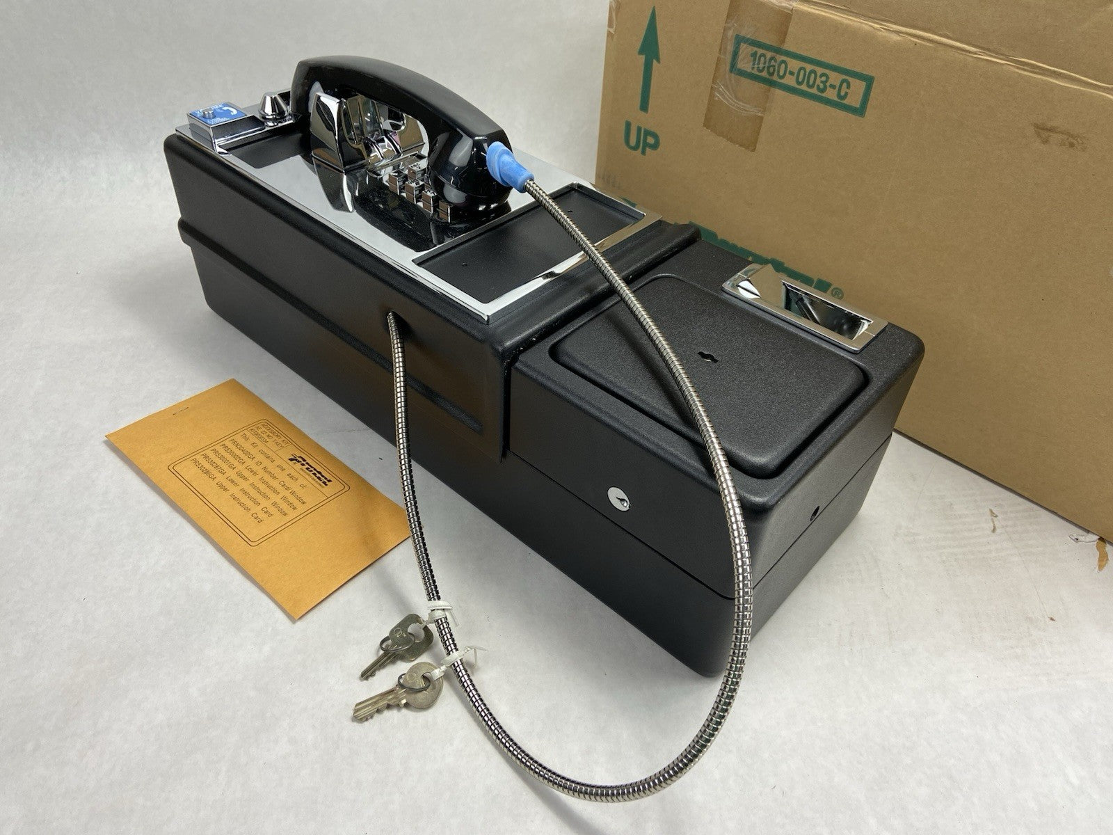 Protel Payphone Habitat Series ASYHSGOB22 Version A New In Box NIB with Keys