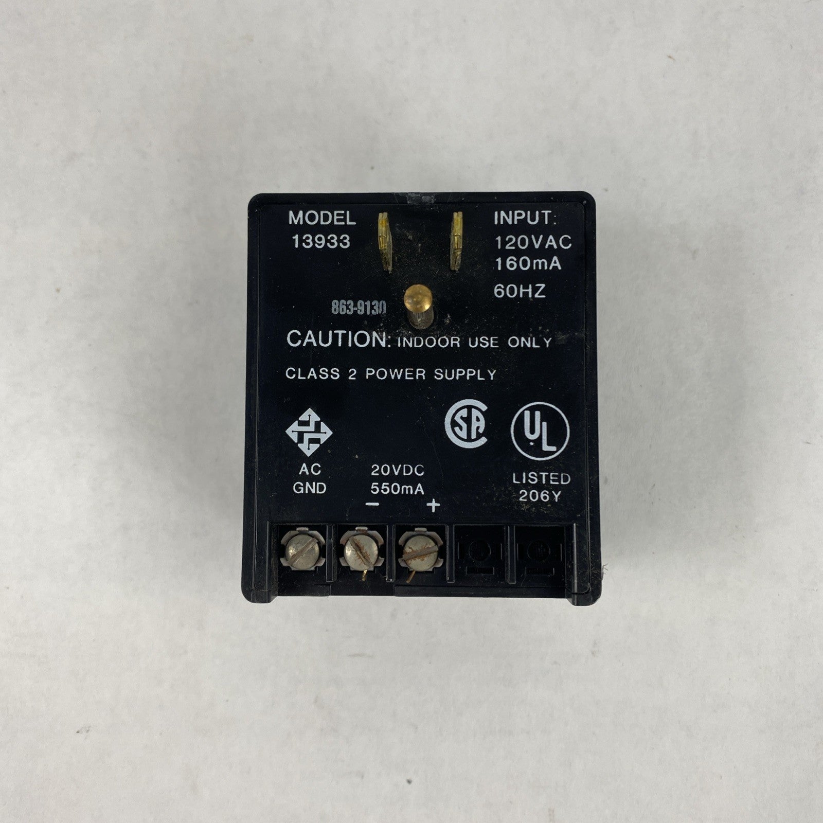 Valcom VP-324 Power Supply 120VAC 24VDC No Cords Untested4