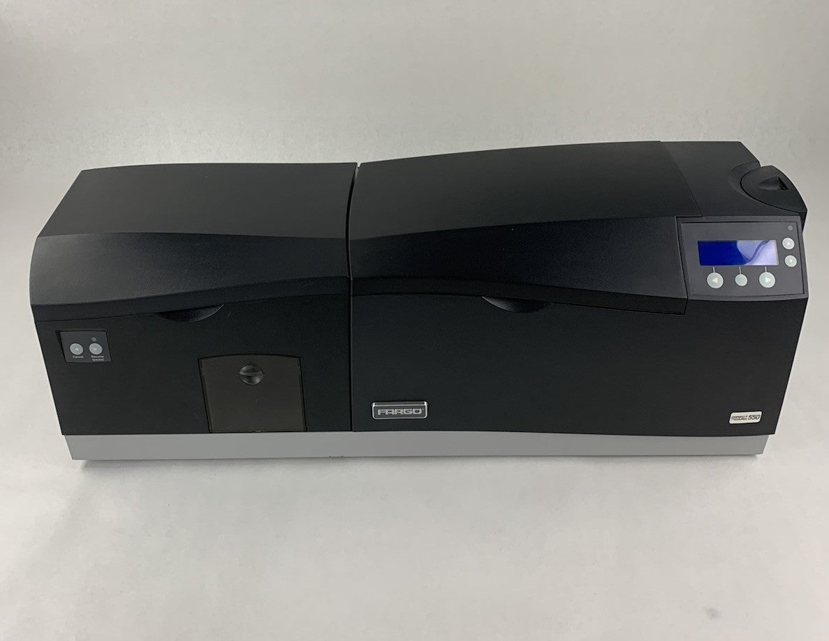Fargo DTC550 ID Badge Card Printer - Partially Tested5