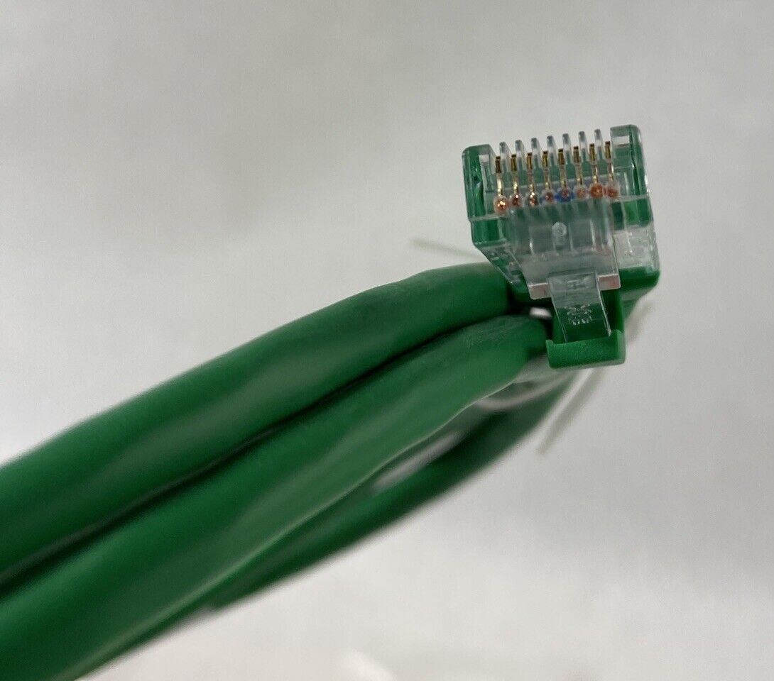 Lot( 10 ) 4ft Green Cat5e C2G 0041 Snagless Unshielded UTP Ethernet Patch Cable