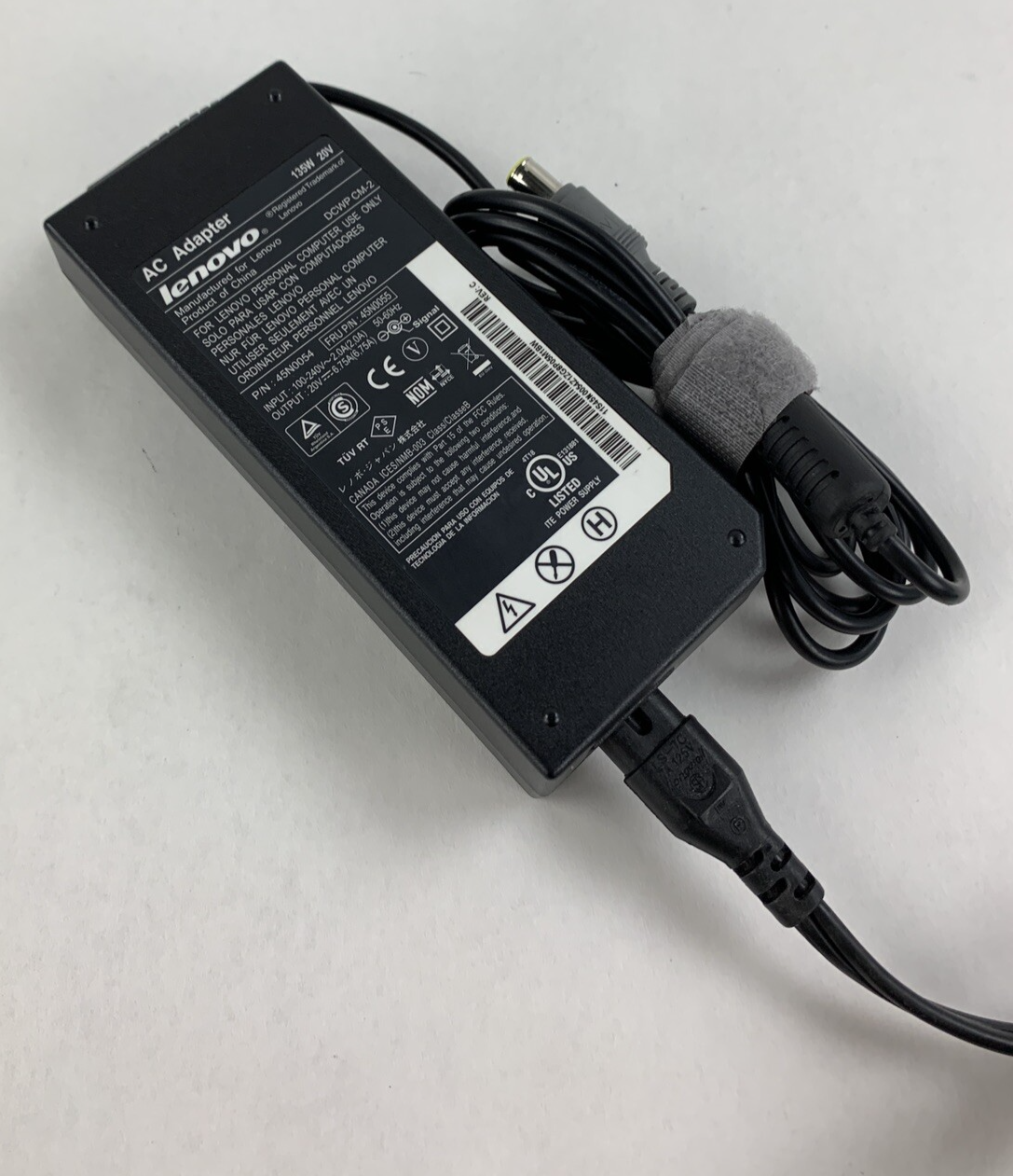 Lenovo 45N0054 AC Charger Adapter 20V 6.75A 135W Lot of 2