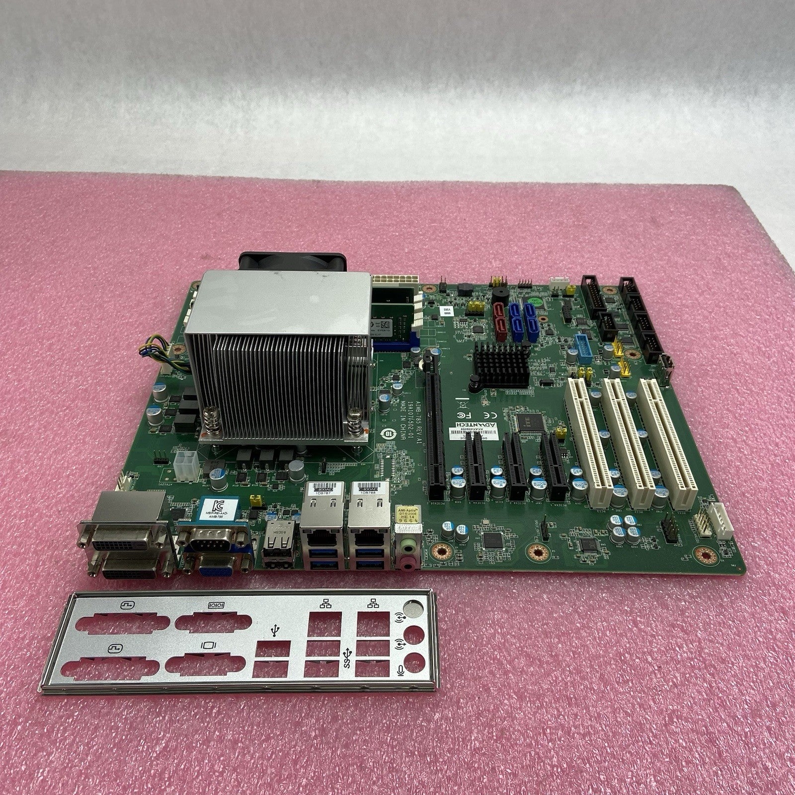 Advantech AIMB-785 Motherboard Intel Core i7-6700 3.4GHz 16GB RAM w/IO Shield3