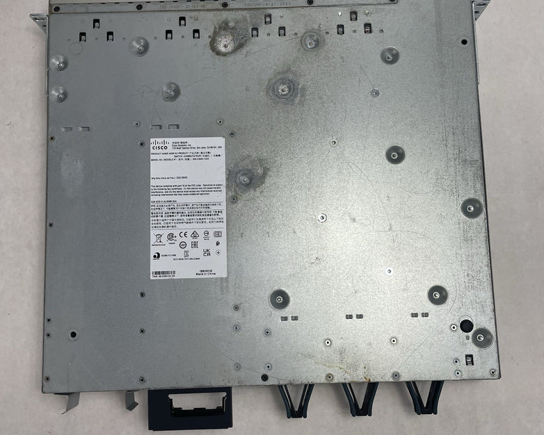 Cisco Catalyst C3850-12XS-S V03 12 Port 10GB SFP+ Fiber Tested & Reset