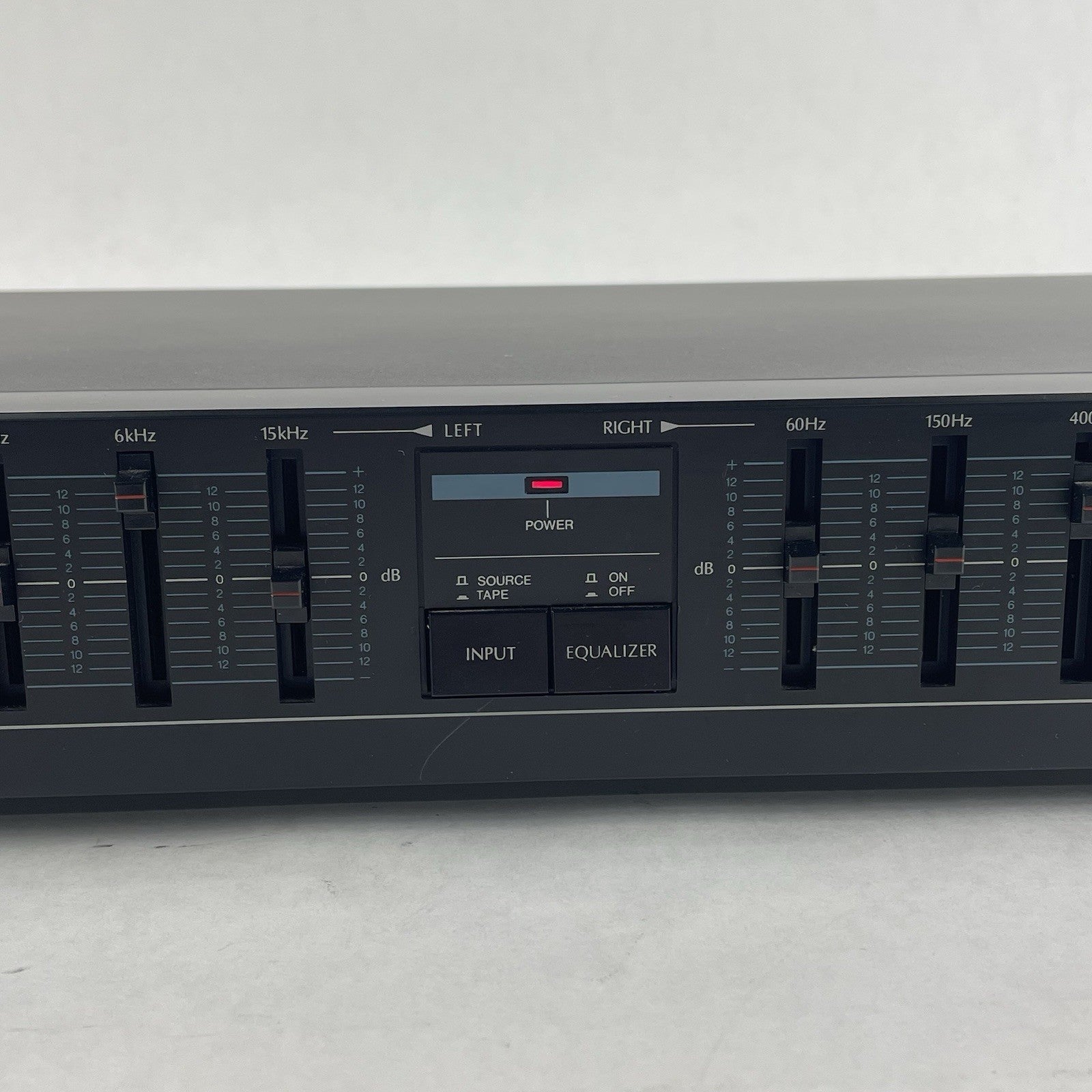 Sansui SE-300 Analog Stereo Graphic Equalizer Black3