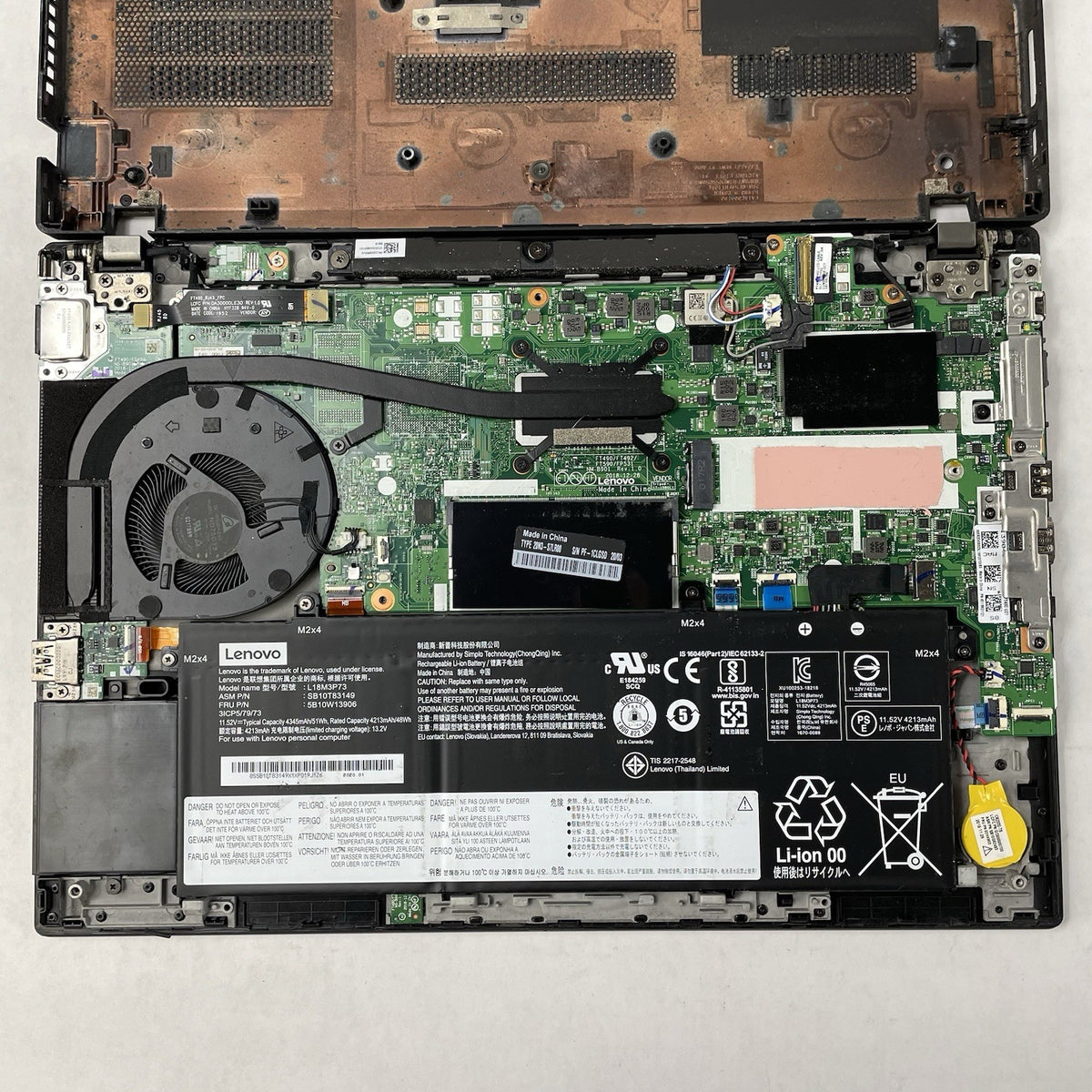 Lenovo ThinkPad T490 14" i5-8365U 1.60 GHz 8 GB RAM No SSD/OS/AC18