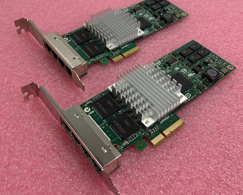 Intel EXPI9404PTLBLK PRO/1000 Quad Port LP Server Adapter (Lot of 2)