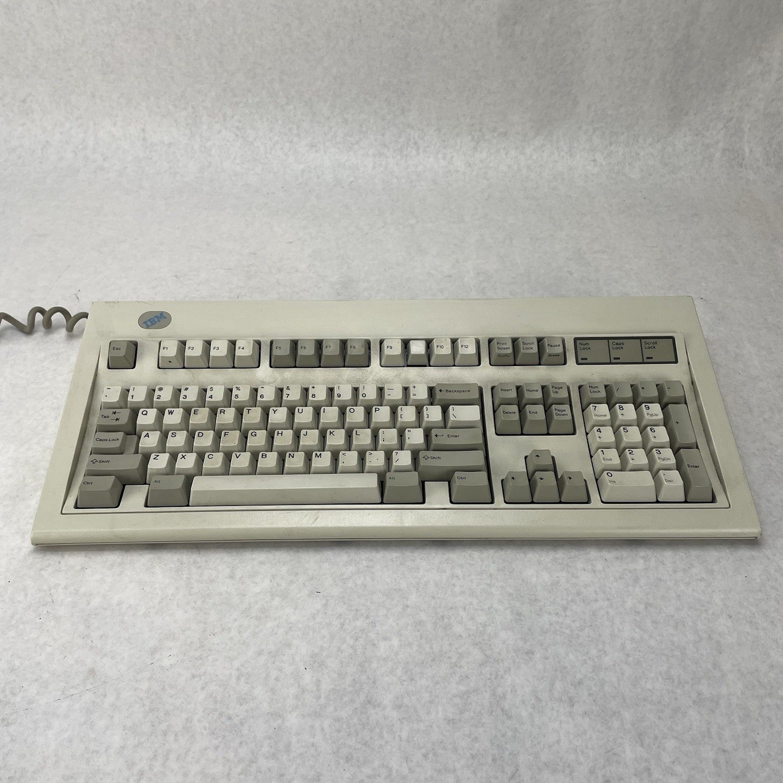 1995 IBM Model M Clicky Mechanical Keyboard 92G7453 Lexmark Missing Keycaps1
