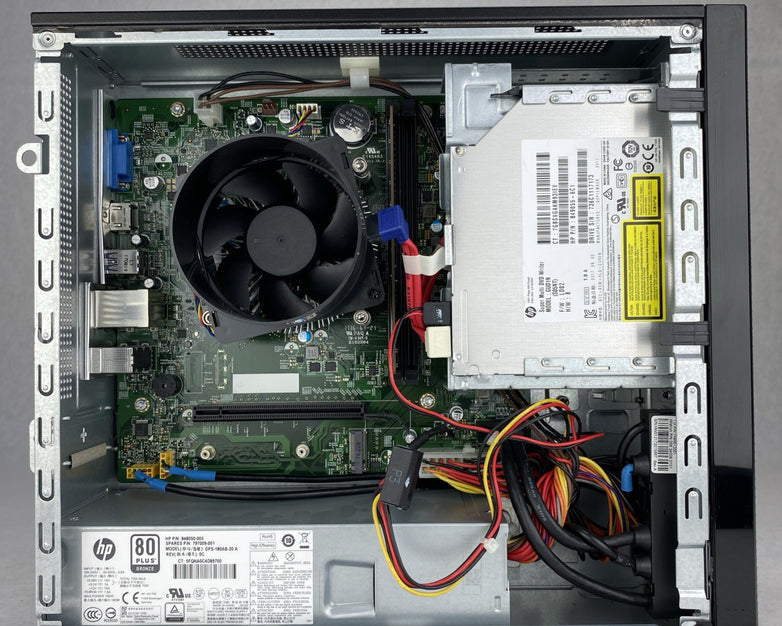 HP Slimline 270-p036 DT PC Intel i5-7400T 2.40GHz 1x8GB RAM WiFi No HDD OS