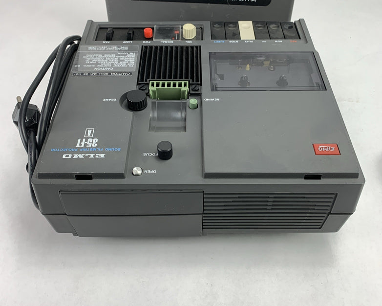 Elmo 35-FT A Sound Filmstrip Projector with Manual Dustcover Microphone - Parts